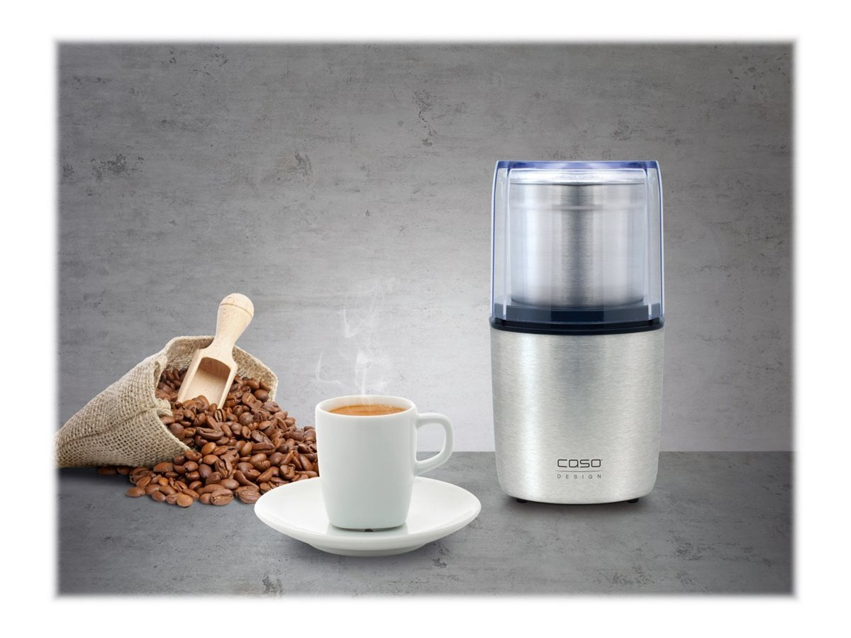 Caso | Electric coffee grinder | 1830 | 200 W W | Lid safety switch | Number of cups 8 pc(s) | Stainless steel - Image 4