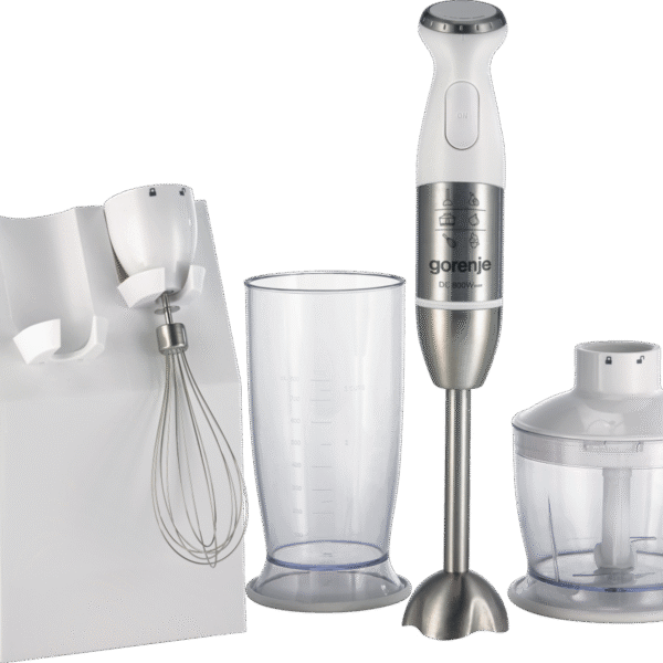Gorenje | Blender | HBC806QW | Hand Blender | 800 W | Jar material Plastic | Jar capacity 0.5 L | Chopper | White
