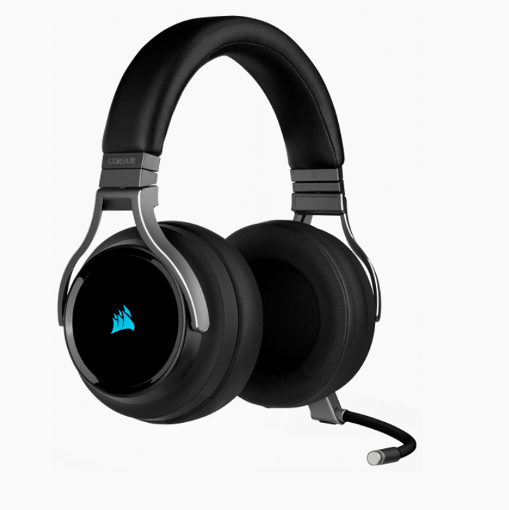 Corsair | High-Fidelity Gaming Headset | VIRTUOSO RGB WIRELESS | Wireless | Over-Ear | Wireless - Image 3