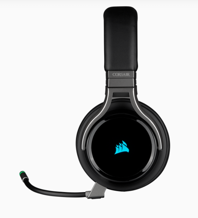 Corsair | High-Fidelity Gaming Headset | VIRTUOSO RGB WIRELESS | Wireless | Over-Ear | Wireless - Image 5