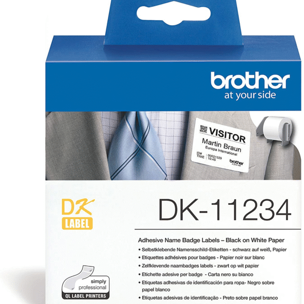 Brother | DK-11234 | Black on White | DK