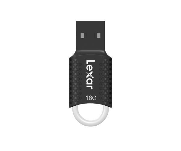 Lexar | Flash drive | JumpDrive V40 | 16 GB | USB 2.0 | Black - Image 4
