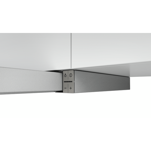Bosch | Hood Serie 4 | DFM064A53 | Telescopic | Energy efficiency class A | Width 60 cm | 270 m³/h | Push Buttons | LED | Silver - Image 7