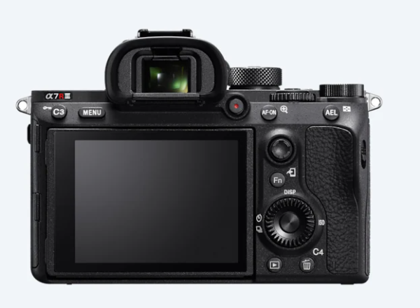 Sony ILCE-7RM3A A7R III with 35mm full-frame image sensor | Sony | Camera with 35mm full frame image sensor | ILCE-7RM3A Alpha 7R III | Mirrorless Camera body | 42.4 MP | ISO sensitivity (max) 102400 | Display diagonal 3.0 " | Video recording | Wi-Fi | Fast Hybrid AF | Magnification 0.78 x | Viewfinder | 35 mm full frame (35.9 x 24.0 mm), Exmor R CMOS sensor | Black - Image 8
