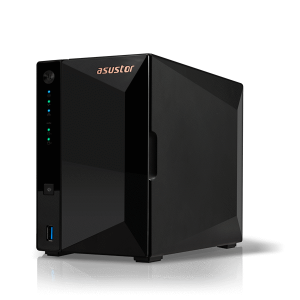 Asus | AsusTor Tower NAS | AS3302T | Up to 2 HDD | Realtek RTD1296 Quad-Core | Realtek RTD1296 | Processor frequency 1.4 GHz | 2 GB | DDR4 | Black
