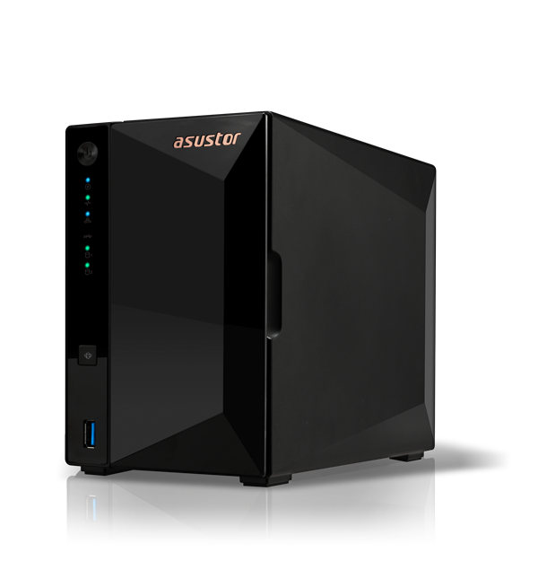 Asus | AsusTor Tower NAS | AS3302T | Up to 2 HDD | Realtek RTD1296 Quad-Core | Realtek RTD1296 | Processor frequency 1.4 GHz | 2 GB | DDR4 | Black