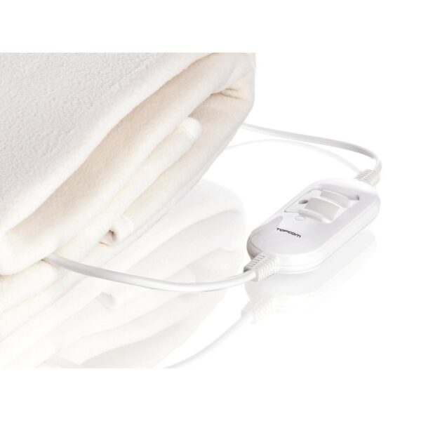 Tristar | Electric underblanket | BW-4753 | Number of heating levels 2 | Number of persons 1 | Washable | Fleece | White - Image 3