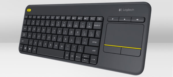 Logitech | K400 Plus | Keyboard with Trackpad | Wireless | US | Black | USB port - Image 14