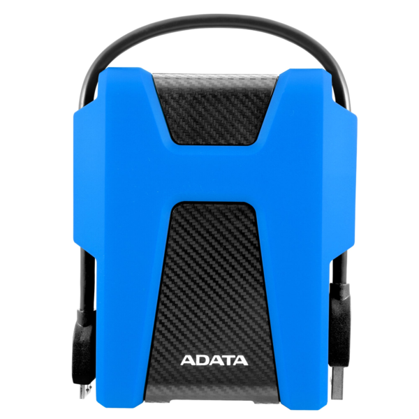 External Hard Drive | HD680 | 2000 GB | USB 3.2 Gen1 ( compatibilidade descendente com USB 2.0 ) | Black/Blue | 1.Compatibility with specific host devices may vary and could be affected by system environment. 2.Connecting via USB 2.0 requires plugging in to two USB ports for sufficient power delivery. A USB Y-cable will be needed.