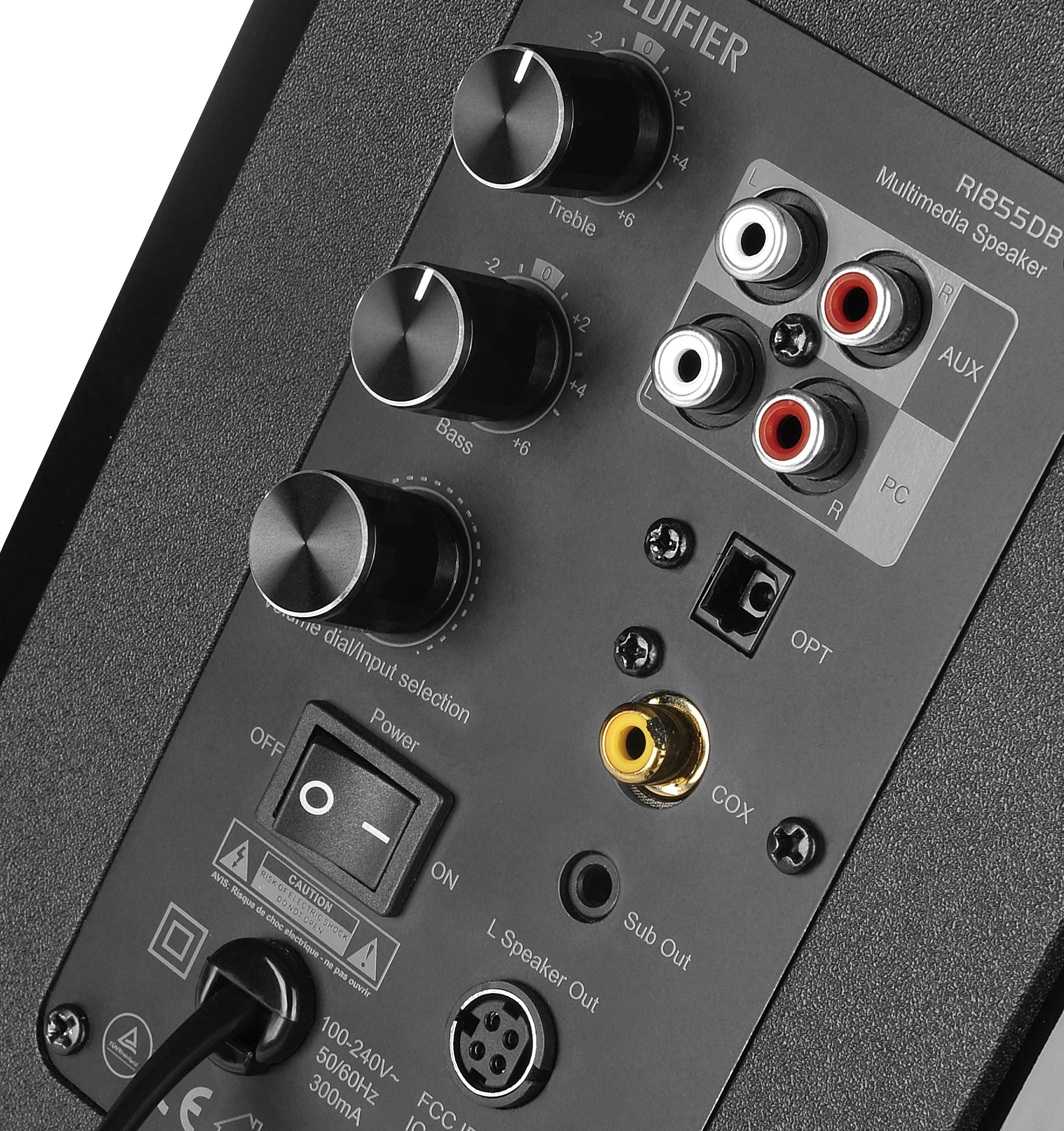 Edifier | Subwoofer Supported Bookshelf Speakers | R1855DB | Bluetooth | Wireless connection - Image 3