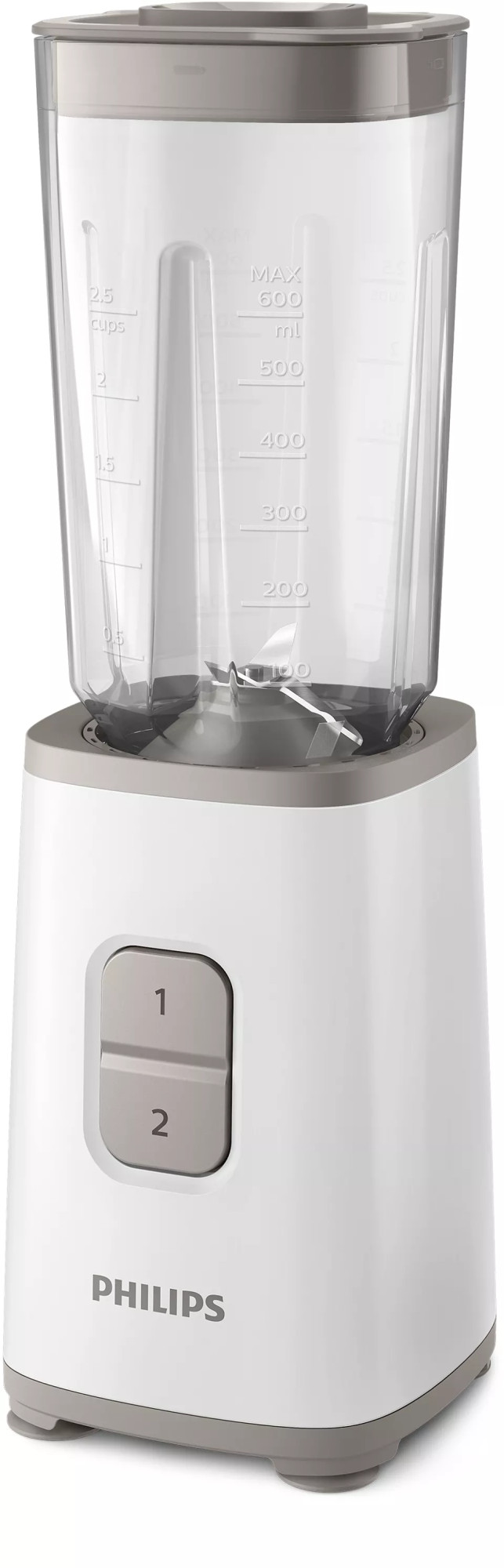 Philips | Mini blender | HR2602/00 | Personal | 350 W | Jar material SAN | Jar capacity 1 L | Ice crushing | White