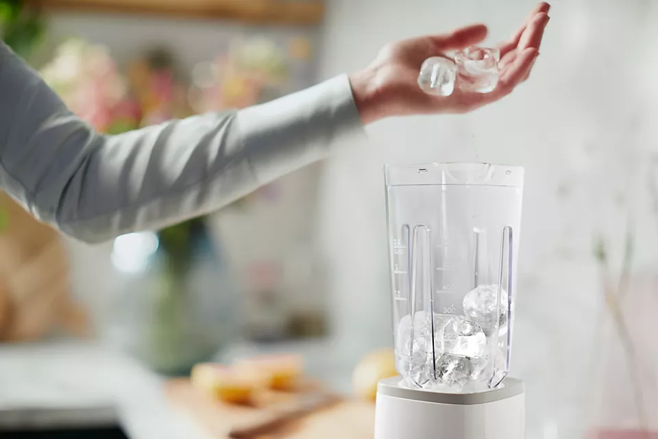 Philips | Mini blender | HR2602/00 | Personal | 350 W | Jar material SAN | Jar capacity 1 L | Ice crushing | White - Image 7