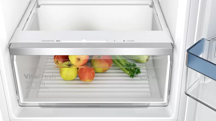 Bosch | Refrigerator | KIV86VFE1 | Energy efficiency class E | Built-in | Combi | Height 177.5 cm | Fridge net capacity 183 L | Freezer net capacity 84 L | 35 dB | White - Image 10