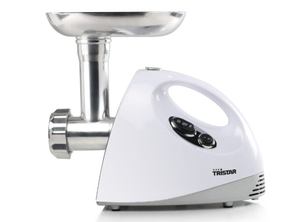 Tristar | VM-4210 Meat Grinder | White | 3 Stainless steel grinding plates, Aluminum grinder head, Aluminum hopper tray, Sausage stuffer, Kubbe attachment, Sausage accessory, Stainless steel blade - Image 12