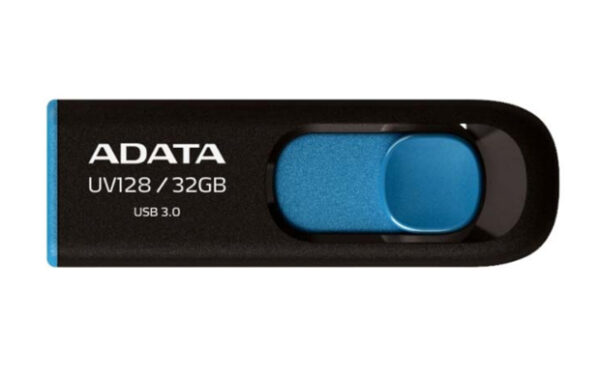 ADATA | UV128 | 128 GB | USB 3.0 | Black/Blue - Image 6