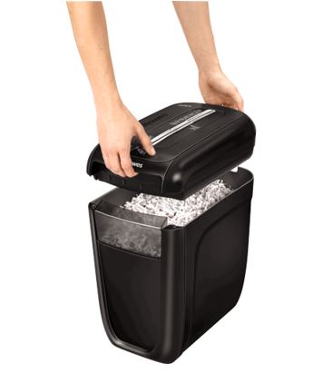 Powershred | 60Cs | Black | 22 L | Credit cards shredding | 75 dB | Paper handling standard/output 10 sheets per pass | Cross-Cut Shredder | Warranty 24 month(s) - Image 4