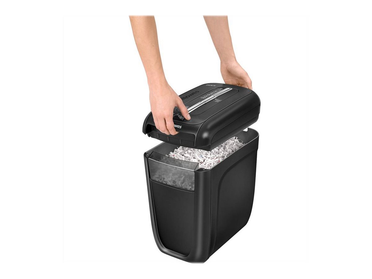 Powershred | 60Cs | Black | 22 L | Credit cards shredding | 75 dB | Paper handling standard/output 10 sheets per pass | Cross-Cut Shredder | Warranty 24 month(s) - Image 7
