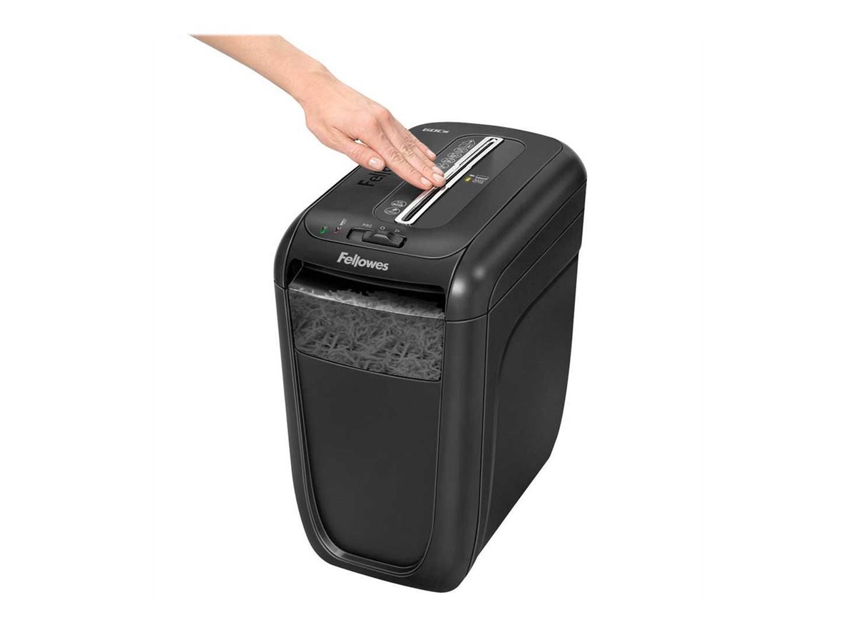 Powershred | 60Cs | Black | 22 L | Credit cards shredding | 75 dB | Paper handling standard/output 10 sheets per pass | Cross-Cut Shredder | Warranty 24 month(s) - Image 9