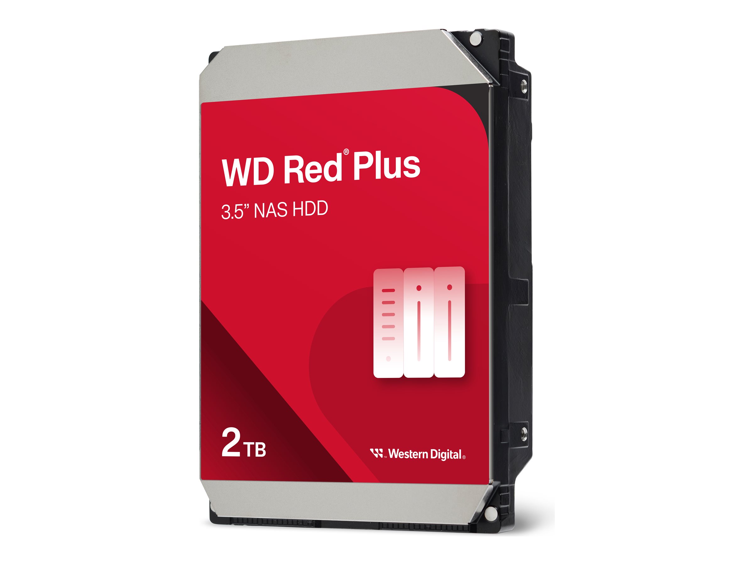 Western Digital | Red Plus NAS Hard Drive | WD20EFPX | 5400 RPM | 2000 GB | 64 MB - Image 2