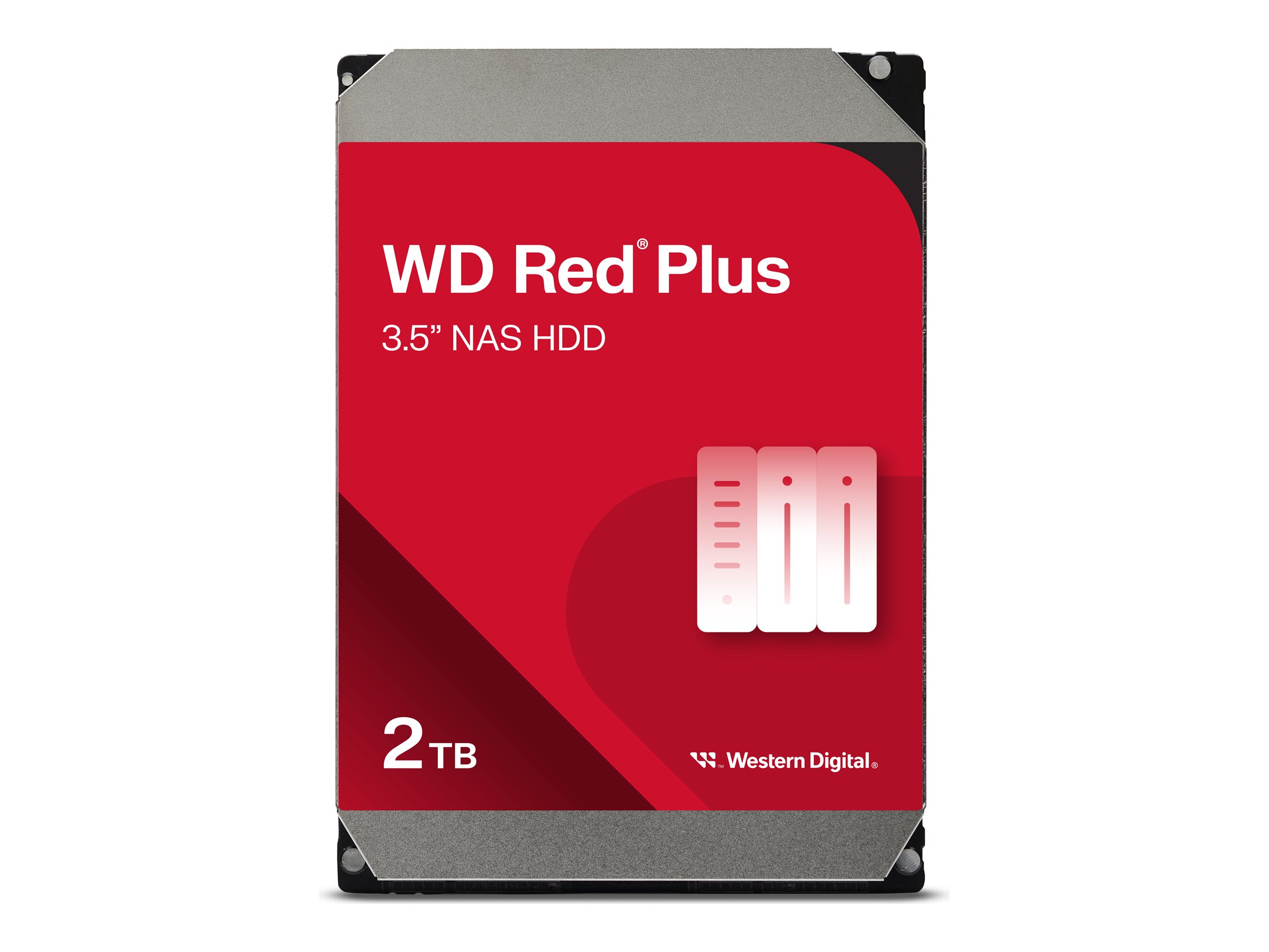 Western Digital | Red Plus NAS Hard Drive | WD20EFPX | 5400 RPM | 2000 GB | 64 MB - Image 3