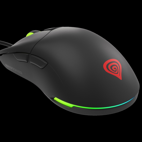 Genesis | Ultralight Gaming Mouse | Krypton 750 | Wired | Optical | Gaming Mouse | USB 2.0 | Black | Yes
