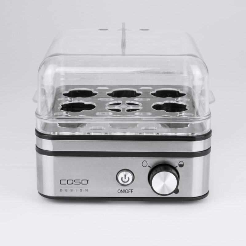 Caso | Egg cooker | E9 | Stainless steel | 400 W | Functions 13 cooking levels