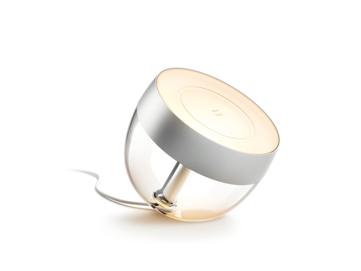 Philips Hue | Hue Iris Portable Lamp, Silver Special Edition | Silver | Portable lamp