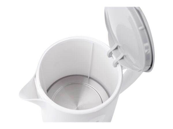 Kettle | Adler | AD 1244 | Standard kettle | 2000 W | 2.5 L | Plastic | 360° rotational base | White - Image 6