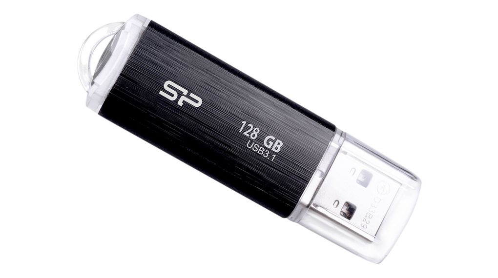 Silicon Power | USB 3.1 Flash Drive | Blaze B02 | 128 GB | USB 3.2 Gen 1/USB 3.1 Gen 1/USB 3.0/USB 2.0 | Black - Image 3
