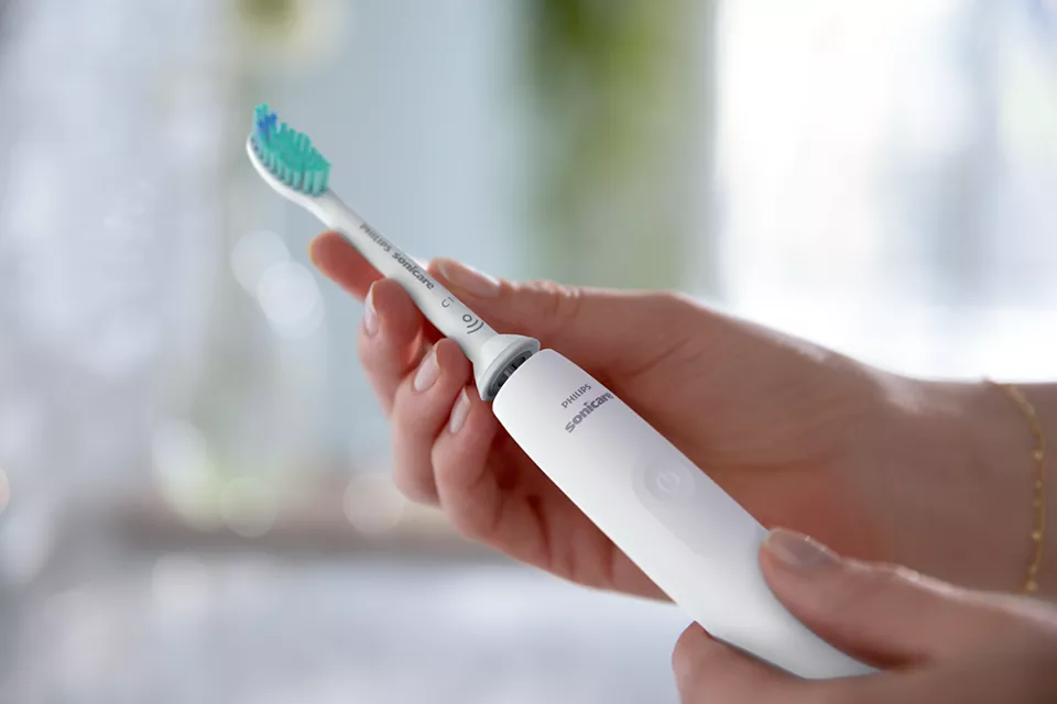Philips | Sonic Electric Toothbrush | Sonicare 3100 series HX3675/13 | Rechargeable | For adults | Number of brush heads included 2 | Number of teeth brushing modes 1 | Sonic technology | White - Image 5