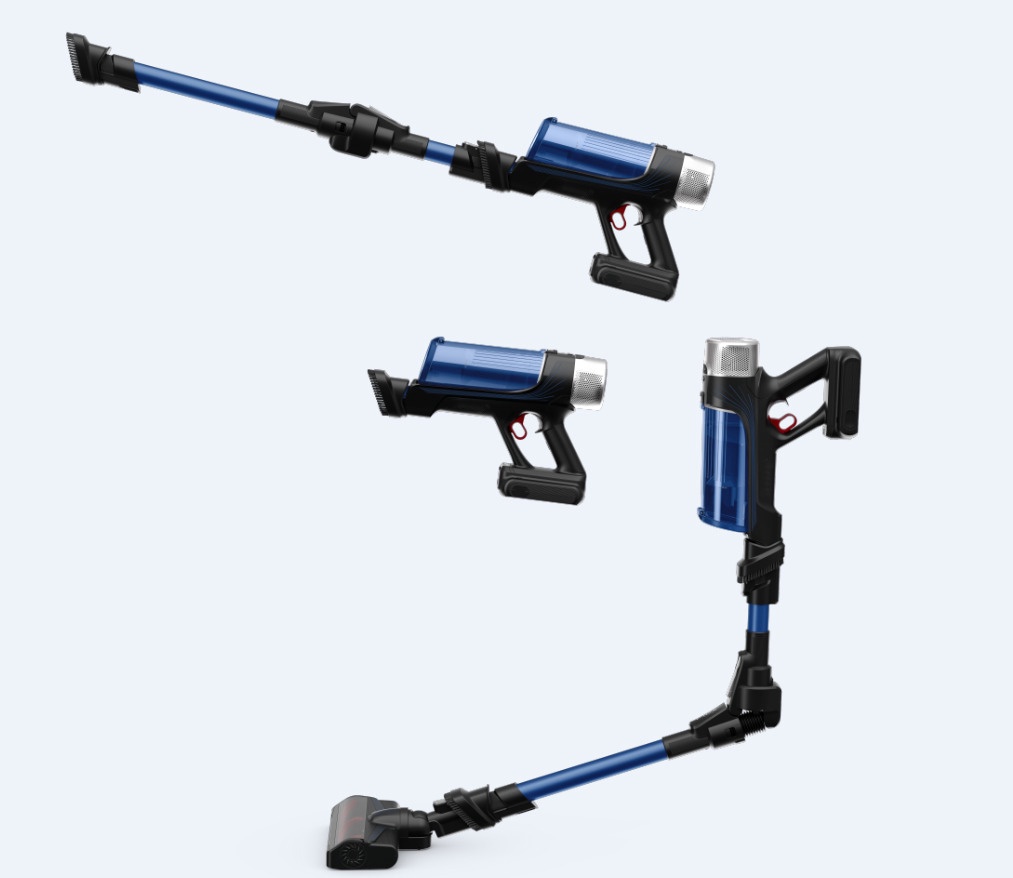 TEFAL Vacuum Cleaner | TY20C4WO X-Force Flex 9.60 Aqua | Cordless operating | Handstick | 250 W | Operating time (max) 45 min | Blue | Warranty 24 month(s) - Image 4