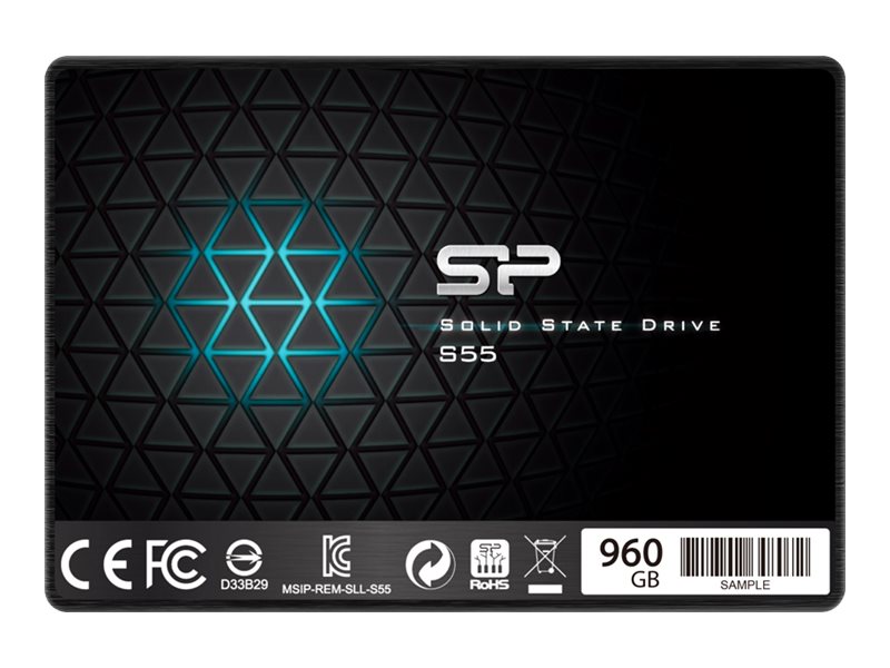 Silicon Power | Slim S55 | 960 GB | SSD form factor 2.5" | Solid-state drive interface Serial ATA III - Image 2