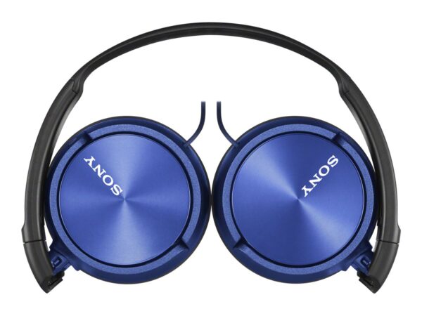 Sony | Foldable Headphones | MDR-ZX310 | Headband/On-Ear | Blue - Image 3