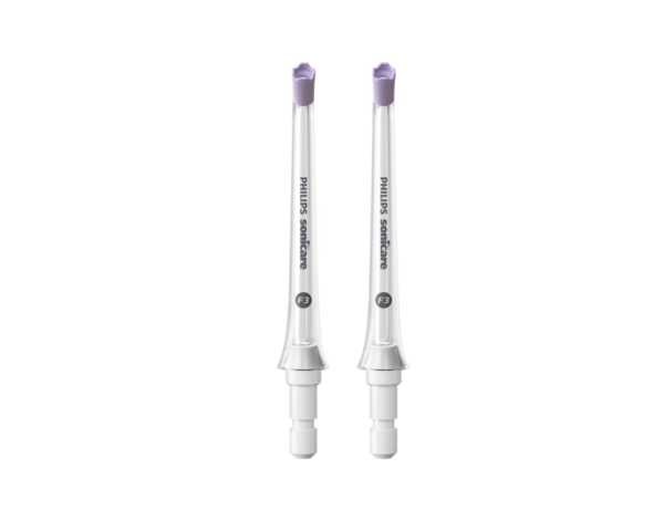 Philips | Oral Irrigator nozzle | HX3062/00 Sonicare F3 Quad Stream | Number of heads 2 | White/Purple