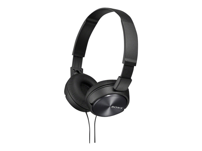 Sony | ZX series | MDR-ZX310AP | Wired | On-Ear | Microphone | Black - Image 2