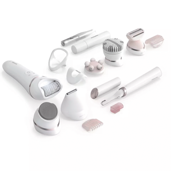 Philips | Beauty Set | BRE740/90 Series 9000 | Operating time (max) 40 min | Wet & Dry | White/Pink