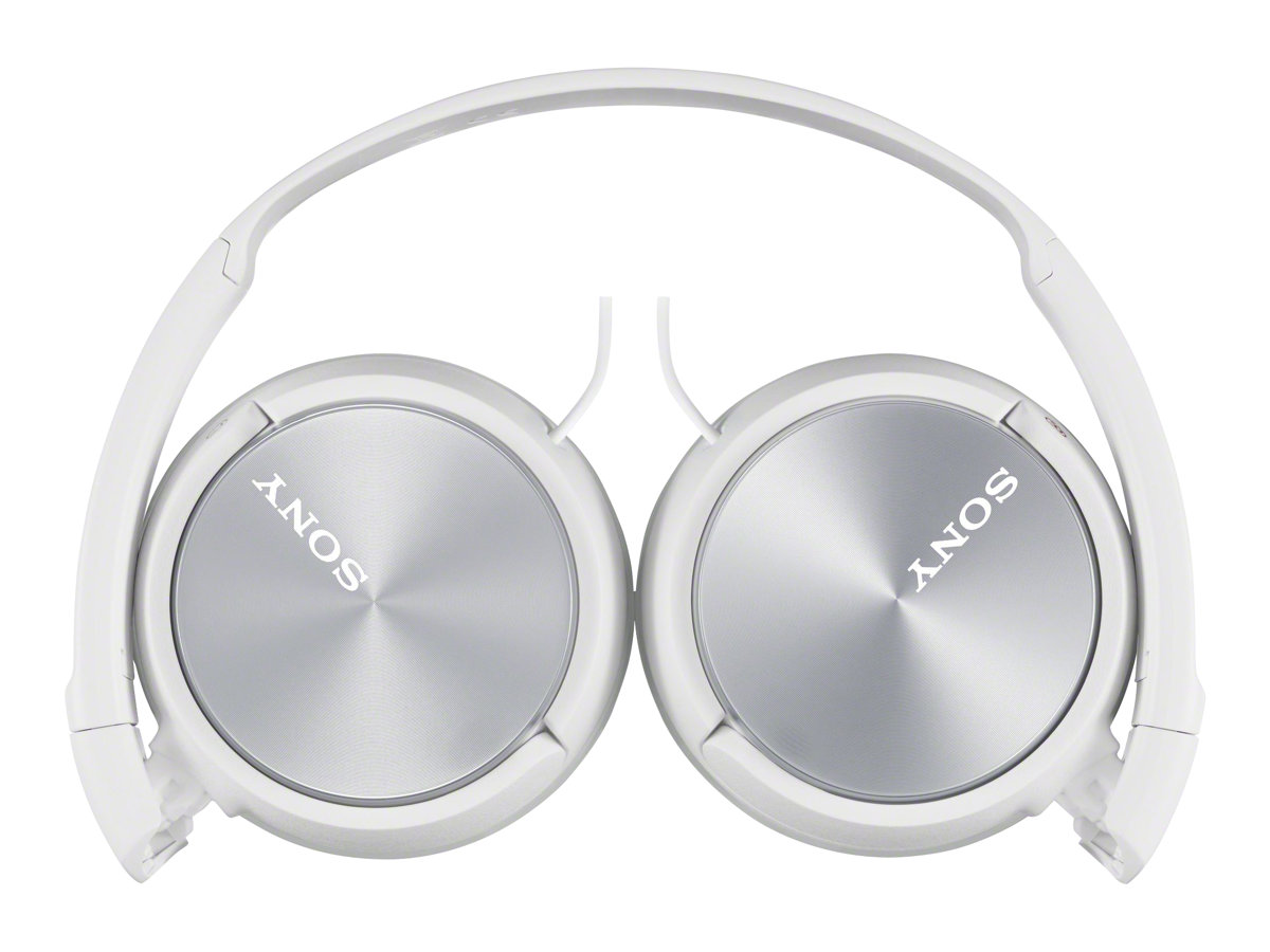 Sony | Foldable Headphones | MDR-ZX310 | Headband/On-Ear | White - Image 3