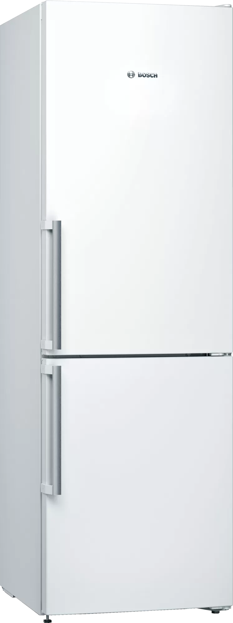 Bosch | Refrigerator | KGV366WEP | Energy efficiency class E | Free standing | Combi | Height 186 cm | Fridge net capacity 214 L | Freezer net capacity 94 L | 39 dB | White