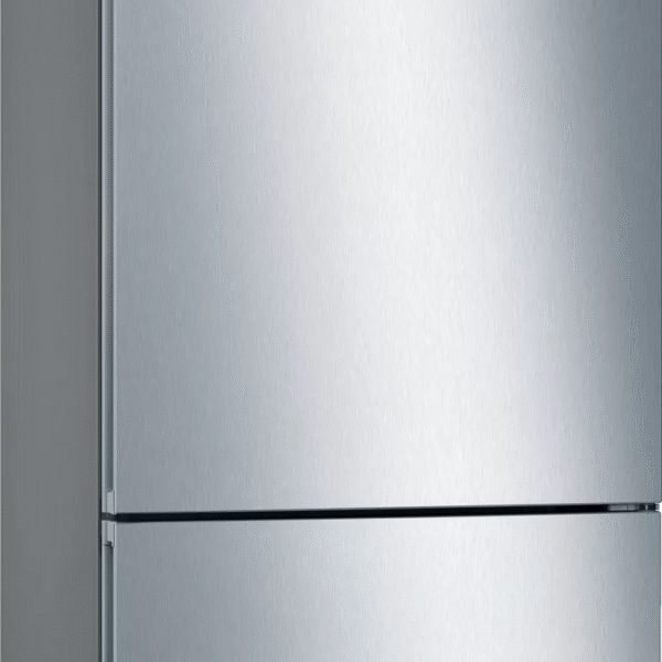 Bosch | Refrigerator | KGN49XLEA | Energy efficiency class E | Free standing | Combi | Height 203 cm | No Frost system | Fridge net capacity 330 L | Freezer net capacity 108 L | Display | 40 dB | Stainless steel