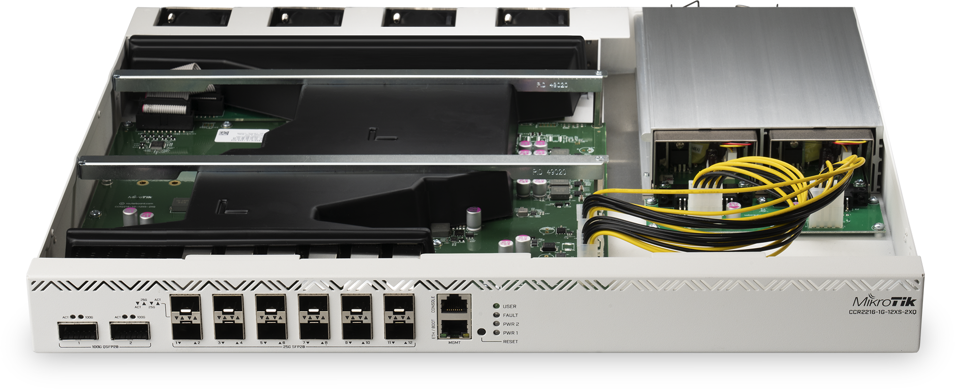 Ethernet Router | CCR2216-1G-12XS-2XQ | 10/100/1000 Mbit/s | Mesh Support No | MU-MiMO No | No mobile broadband - Image 5