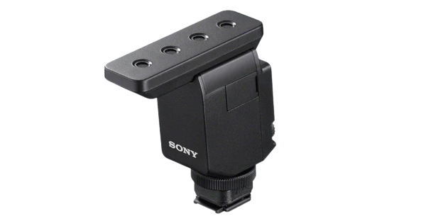 Sony | Compact Camera-Mount Digital Shotgun Microphone | ECM-B10 | Three pickup modes: Multidirectional, unidirectional and circular; Simple switching; Digital signal processing; Highly effective noise reduction filter; Digital audio transmission