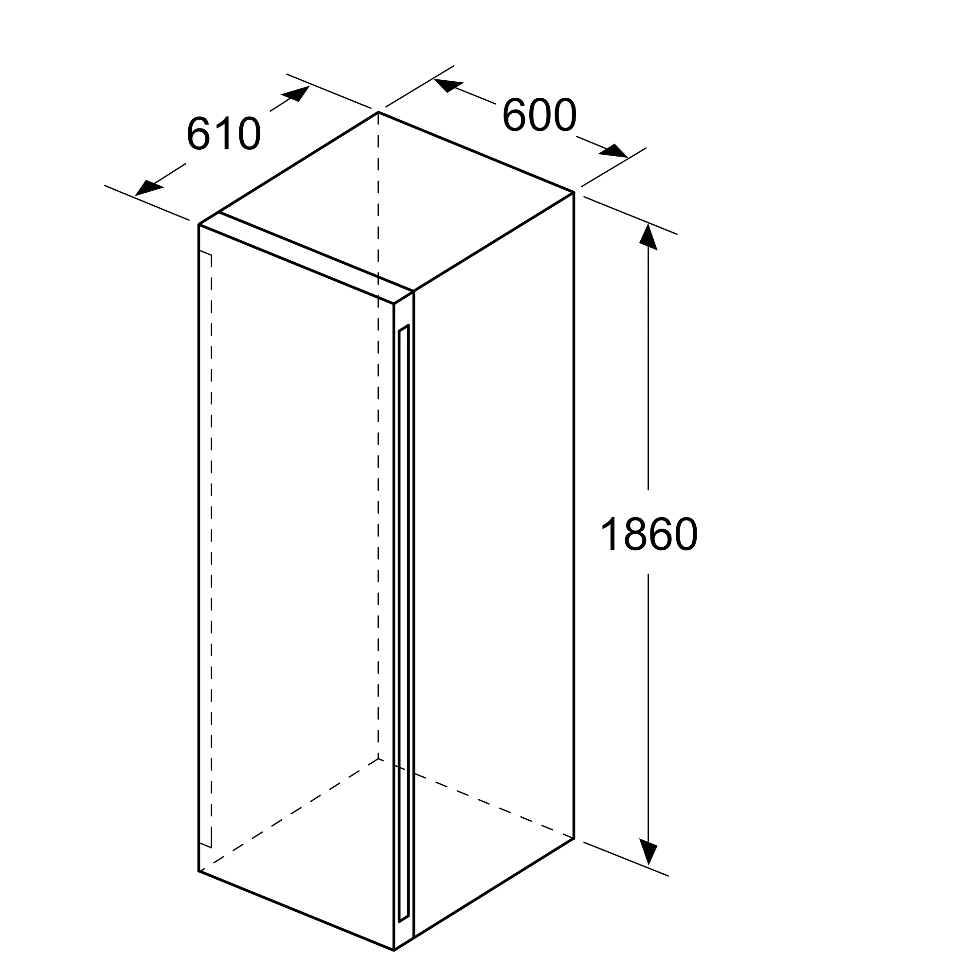Bosch | Wine Cooler | KWK36ABGA | Energy efficiency class G | Free standing | Bottles capacity 199 | Black - Image 6