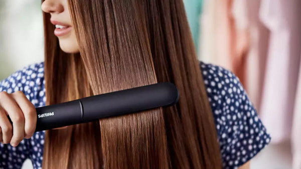 Philips | Hair Straitghtener | BHS378/00 ThermoProtect | Warranty 24 month(s) | Ceramic heating system | Ionic function | Temperature (max) 230 °C | Black - Image 9