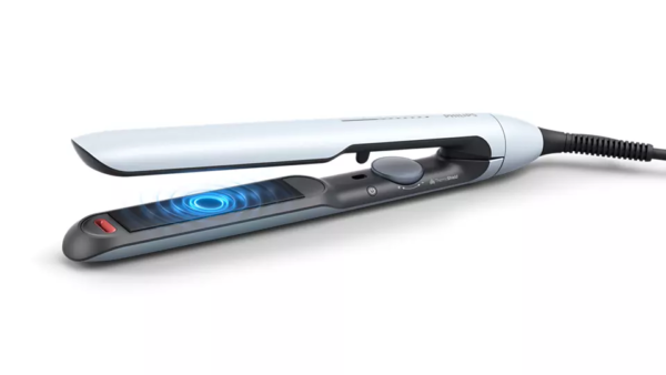 Philips | Hair Straitghtener | BHS520/00 | Warranty 24 month(s) | Ceramic heating system | Ionic function | Display LED | Temperature (max) 230 °C | Number of heating levels 12 | Pale Blue