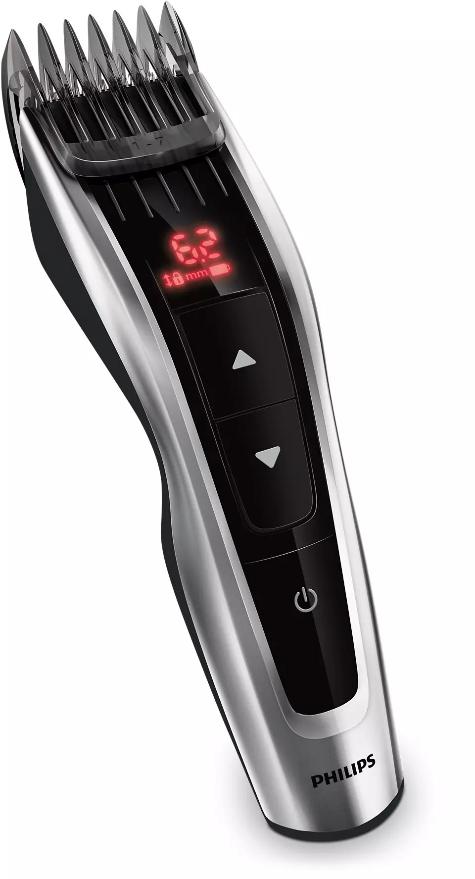 Philips | Hair clipper Series 9000 | HC9420/15 | Cordless or corded | Number of length steps 60 | Black/Silver - Image 7