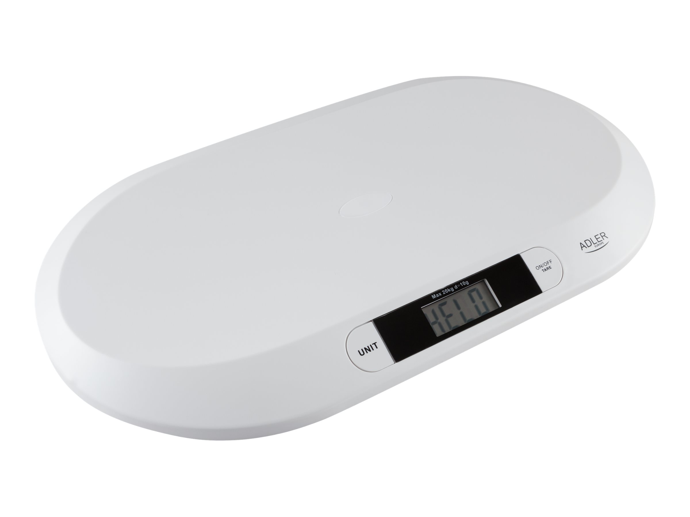 Adler AD 8139 Child Scale | Adler | Adler AD 8139 | Maximum weight (capacity) 20 kg | Accuracy 10 g | White - Image 3