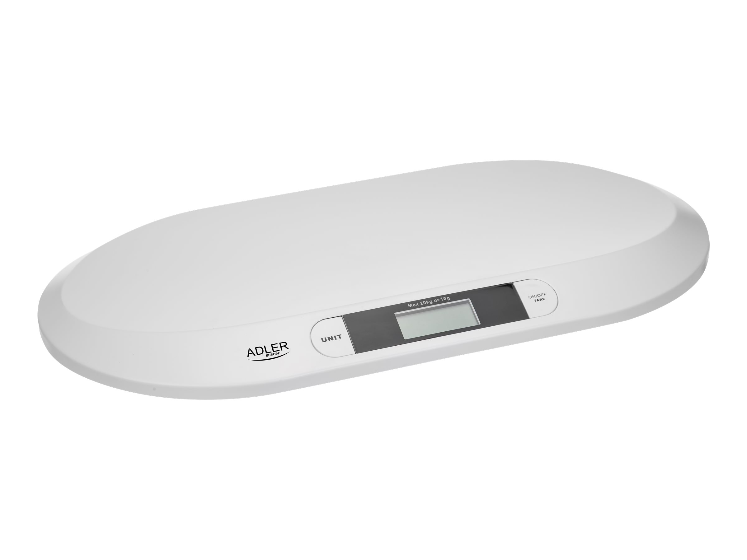 Adler AD 8139 Child Scale | Adler | Adler AD 8139 | Maximum weight (capacity) 20 kg | Accuracy 10 g | White - Image 4