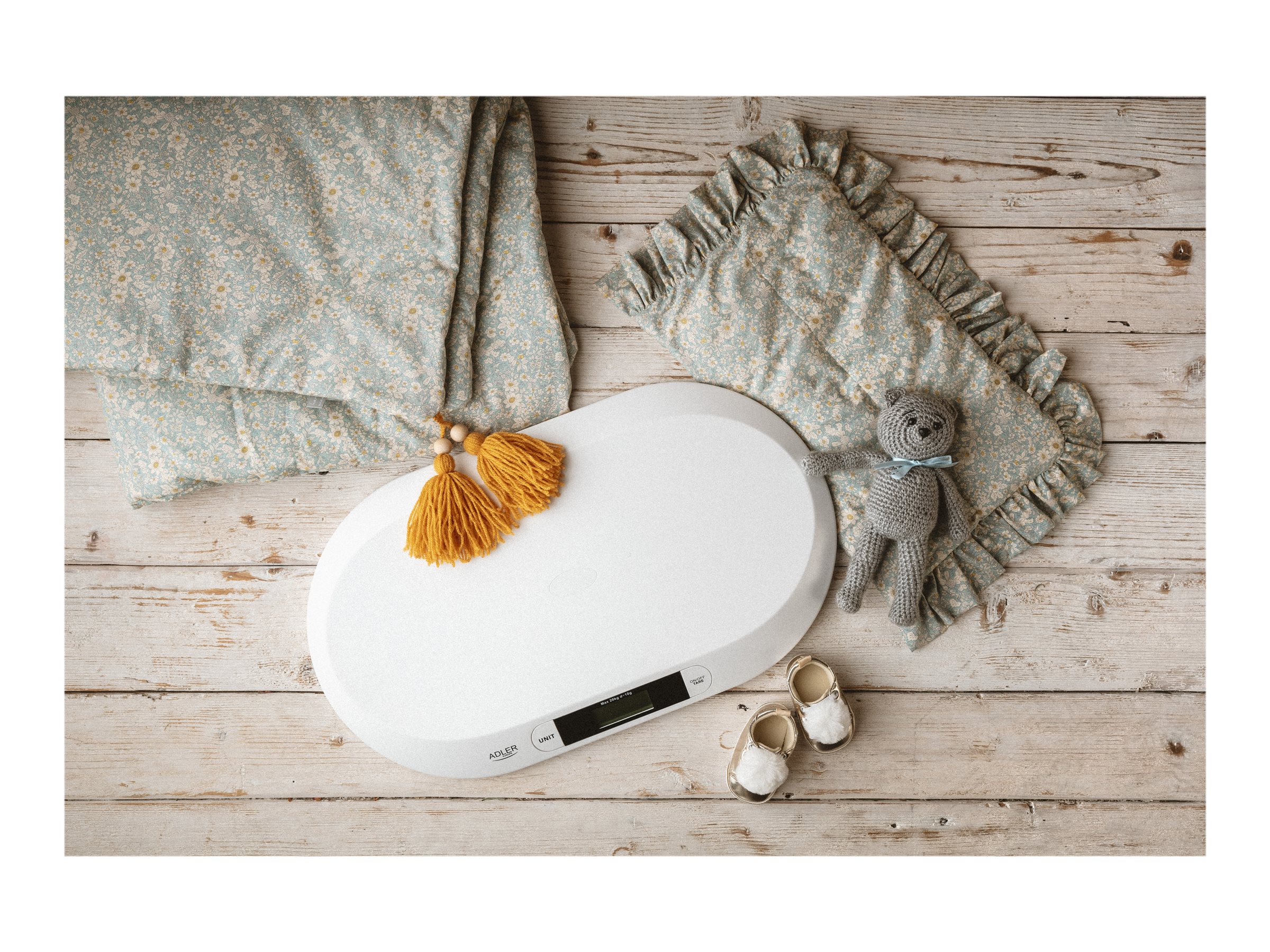 Adler AD 8139 Child Scale | Adler | Adler AD 8139 | Maximum weight (capacity) 20 kg | Accuracy 10 g | White - Image 6