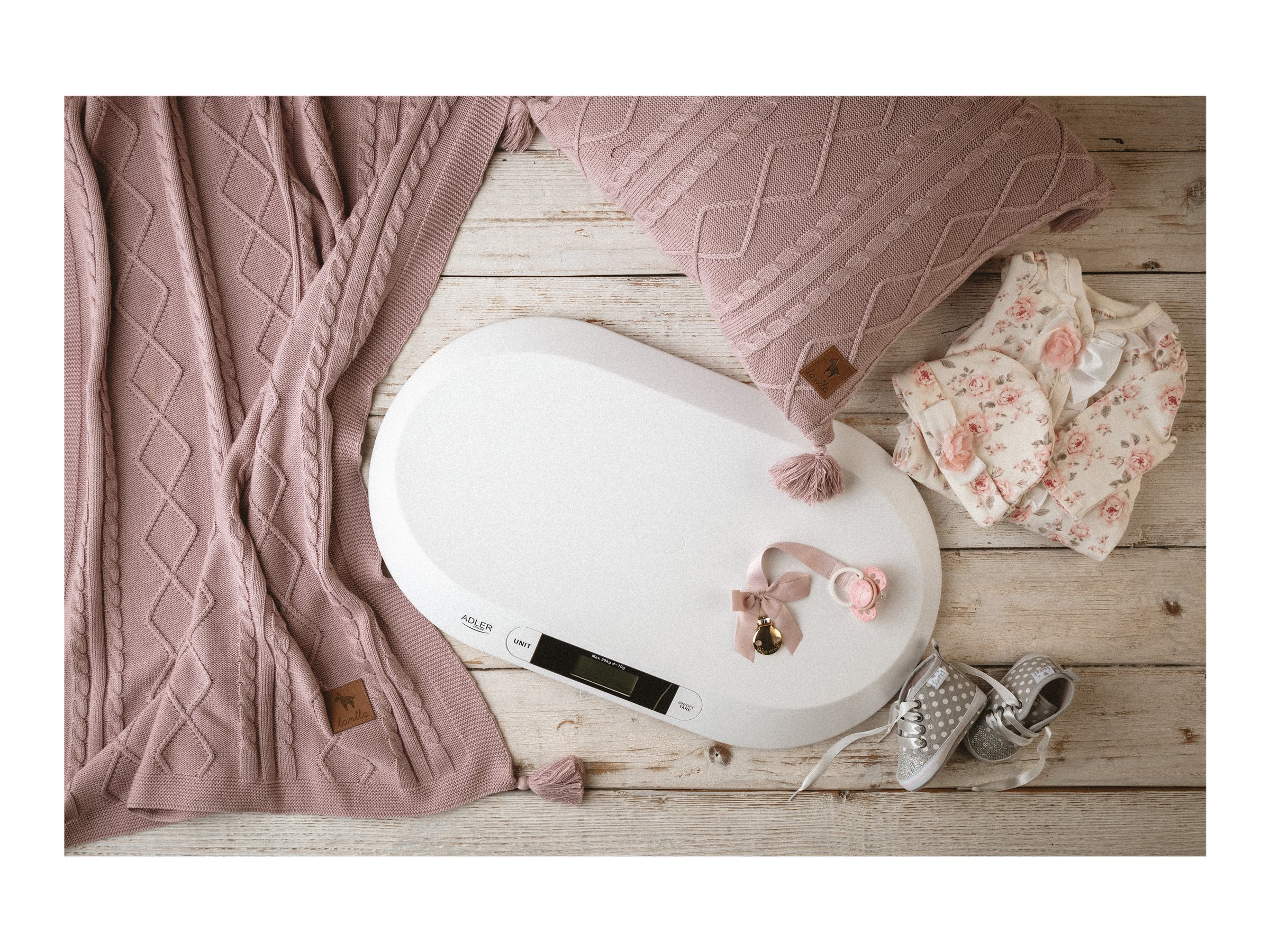 Adler AD 8139 Child Scale | Adler | Adler AD 8139 | Maximum weight (capacity) 20 kg | Accuracy 10 g | White - Image 7