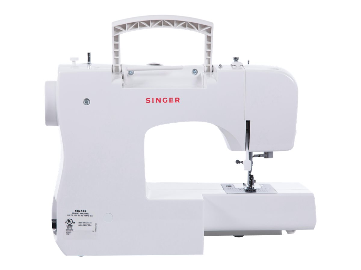 Sewing machine | Singer | Talent | SMC 3321 | Number of stitches 21 | Number of buttonholes 1 | White - Image 4